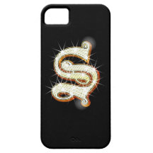 Bling Monogram S iPhone 5 Case