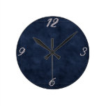 Bling Time Round Clock