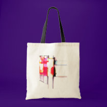 "Blink" Digital Abstract bags