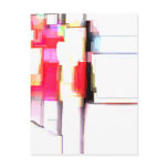 "Blink" Digital Abstract Postcards