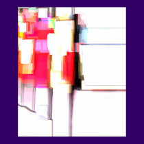 "Blink" Digital Abstract posters