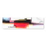 "Blink" Geometric Art Bumper Sticker