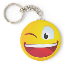Blinking Smile Keychain