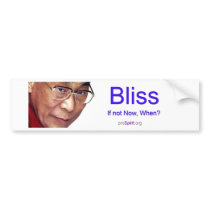 Bliss bumper stickers by prospirit Bliss bumper stickers