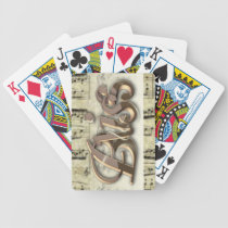 Bliss Music Playing Cards playing cards