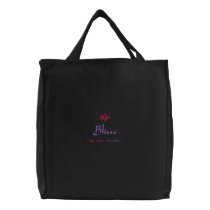 Blisse Name With English Meaning Black embroidered bags by Fashioncasbah Blisse Name With English Meaning Black embroidered bags