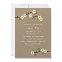 Blissful Blossoms Bridal Shower Invitation by berryberrysweet Blissful Blossoms Bridal Shower Invitation