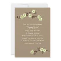 Blissful Blossoms Bridal Shower Invitation