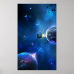 Blissful Space Print
