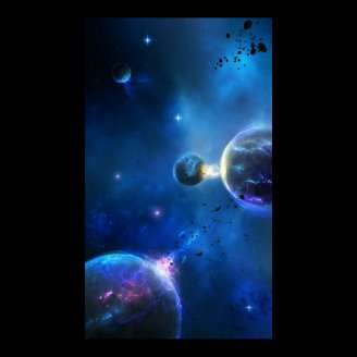 Blissful Space Print
