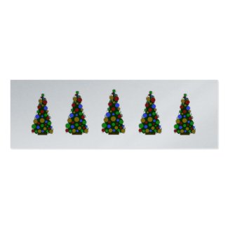 Blissfull Multi Color Greetings Christmas Tags profilecard