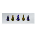 Blissfull Purple and Gold Greetings Christmas Tags business cards by HolidayFun Blissfull Purple and Gold Greetings Christmas Tags business cards