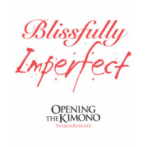 Blissfully Imperfect Ladies T-Shirt by KimonoRose Blissfully Imperfect Ladies T-Shirt