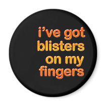 Blistered Fingers magnets
