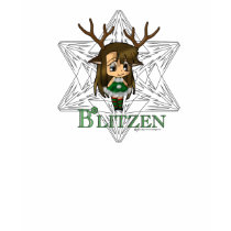Blitzen Chibi Deer t-shirts