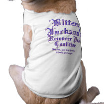 Blitzen Jackson's Reindeer Pull Coalition Dog Clothes