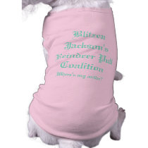 Blitzen Jacksons Reindeer Pull Coalition Pet Shirt