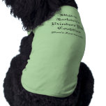 Blitzen Jackson's Reindeer Pull Coalition Pet T Shirt