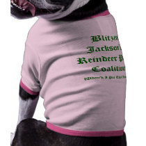 Blitzen Jackson's Reindeer Pull Coalition Pet Clothing