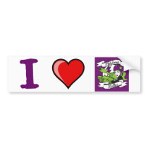 Blitzkrieg Betties bumper sticker