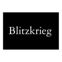 Blitzkrieg posters