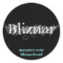 Bliznar, myspace.com/bliznarband stickers
