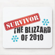 Blizzard of 2010 Survivor Mousepads
