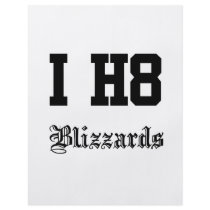 blizzards personalized flyer
