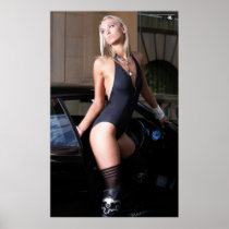 BLK1.com Model Brooke M - Swimsuit Model - One-pie Poster