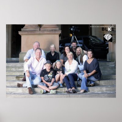 BLK1.com Town Hall Production Team for FTV Fashion Poster by onepieceswimsuit