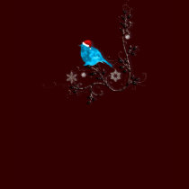Blluebird Christmas! t-shirts
