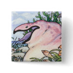 Blob bird button