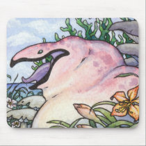 Blob bird mousepad mousepads