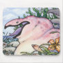 Blob bird mousepad