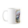 Blob bird mug with border