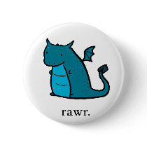 Blob Dragon Pin