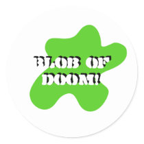 Blob of doom sticker
