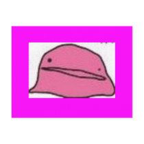 blob postcard