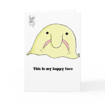 Blobfish Greeting Cards
