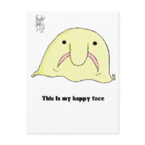 Blobfish Postcard