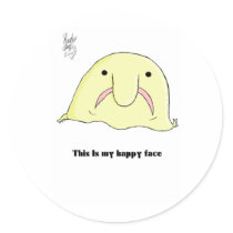 Blobfish stickers by RoboInvisaBunny Blobfish stickers