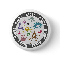 Blobs Pinback Button
