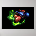 "Blobs Creation" Poster