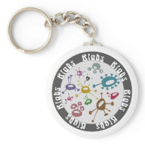 Blobs Keychain