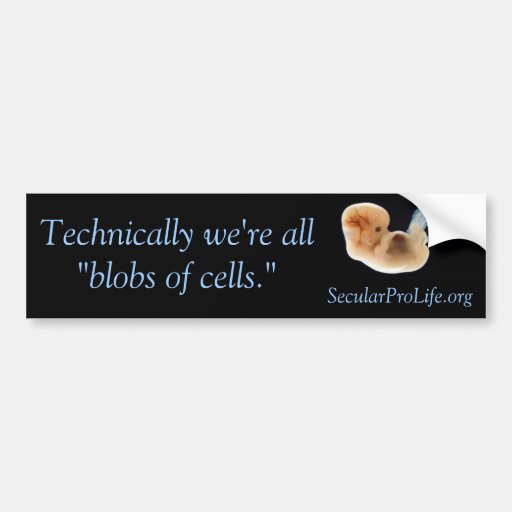 Blobs of Cells Bumper Sticker