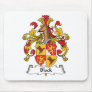 Block Family Crest Mouse Pads