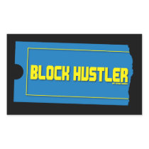 Block Hustler Stickers