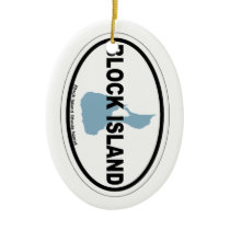 Block Island. Christmas Ornament