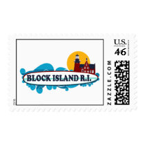 Block Island. Postage Stamp