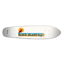 Block Island. Skate Board Deck